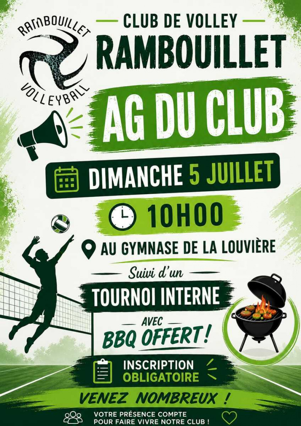 AG du club + BBQ